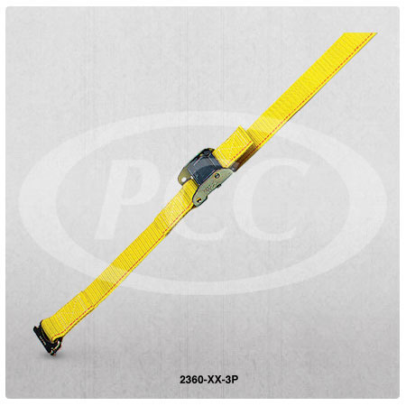 Pacific Cargo Control 2 x 20 Series E/A Blue Ratchet Strap w/Spring E Fittings 