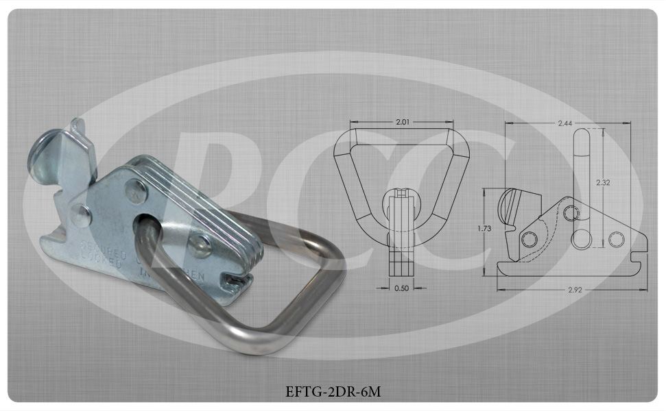 Series E/A Spring Fitting w/ 2" DRing