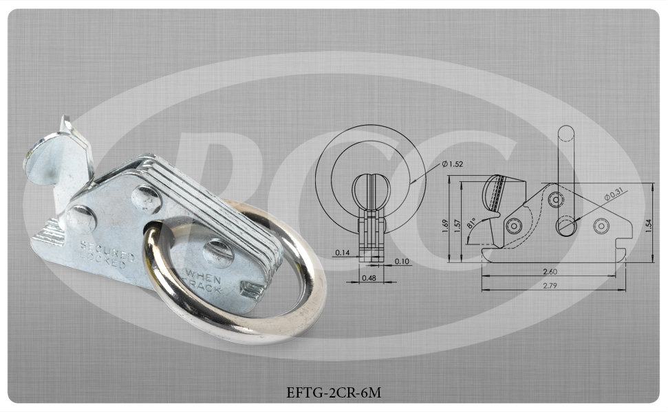 Series E/A Spring Fitting w/ 2" Circle Ring